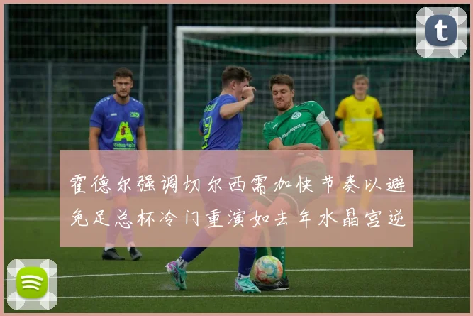 霍德尔强调切尔西需加快节奏以避免足总杯冷门重演如去年水晶宫逆袭曼城